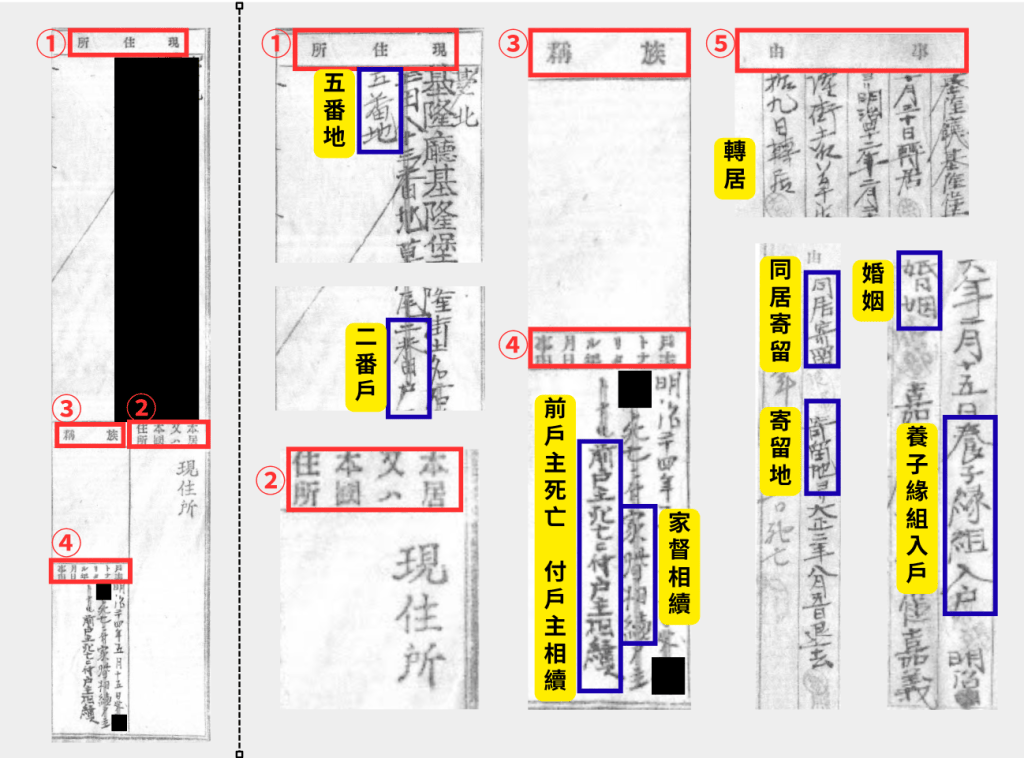 挖掘百年前的家族時光：翻開日治戶籍謄本，看見記憶的起點——解讀篇-1